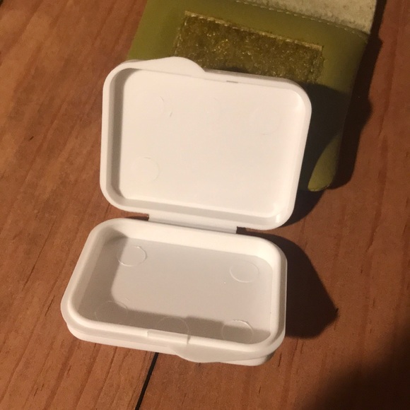 Leather Pill Box or Contact Lens Pouch - Picture 3 of 7